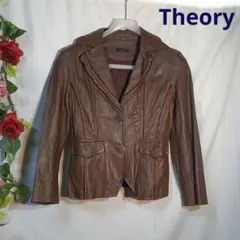 Theory　ラムレザー　ジャケット　イタリア製のサムネイル