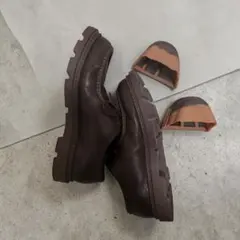 即完売品 CAMPER JUNCTION レザーシューズ ブラウンのサムネイル
