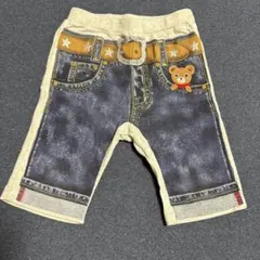 ミキハウス　半ズボン　ボトムス　だまし絵　プッチー