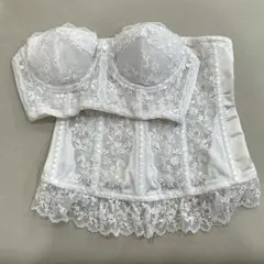 ホワイト ブライダルインナー セット
