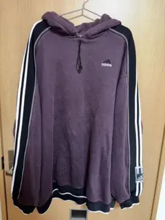 adidas パーカー XL ボルドー