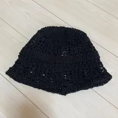 GU チューリップ帽　黒のサムネイル