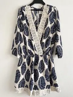 【ハワイ購入品】リゾートプリントロンパース　Mサイズ