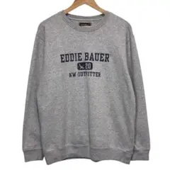 상태좋음 Eddie Bauer エディーバウアー スウェットトレーナー ロゴ S