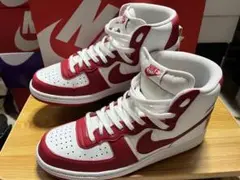雰囲気抜群ヴィンテージ加工 Nike ターミネーター ハイ 赤/白 国内6月17日発売予定】 ナイキ ターミネーター ハイ ホワイト