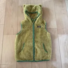 BEAMS mini フリースジャケット 黄緑