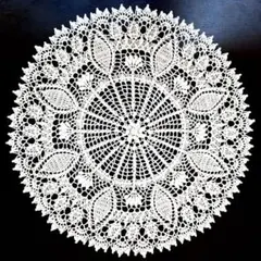 テーブルセンター ドイリー レース編み39 (188)