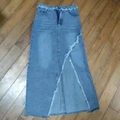 GRL デニムロングスカート Mサイズ