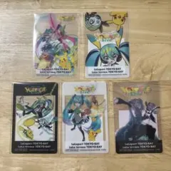 初音ミク・ポケモン　VOLTAGE Live! 5枚セット