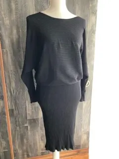 UNITED ARROWS 新品未使用 ワンピース 2way リブニット ロング