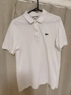 LACOSTE ラコステ ポロシャツ ホワイト スリムフィット FR4 M