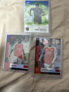 アーセナル 選手カードセット 3枚