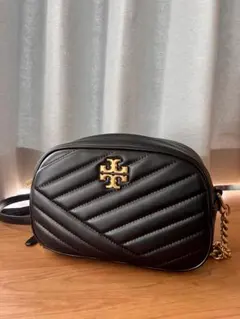 Tory Burch チェーン ブラックショルダーバッグ　本革