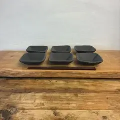 新品　陶器　陶芸作家　豆皿６個　722