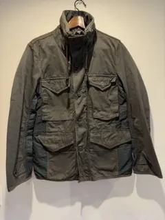 オリーブグリーン ミリタリージャケット