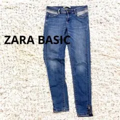 ZARA BASIC Z1975DENIM＊スキニーデニム 裾ジッパー