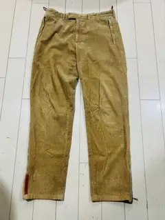 PRADA プラダ　コーデュロイパンツ ルーズシルエットで着映える☆PRADA☆コーデュロイバギーパンツ (PRADA