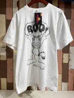 【Garfield】BOO Tee WHT GARFIERD2