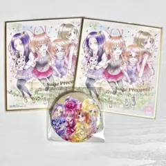 【SALE中】スイートプリキュア♪ 色紙art BIG缶バッジ 20周年