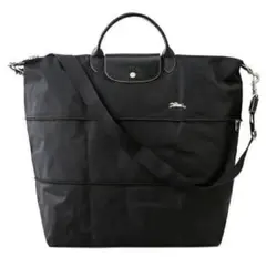LONGCHAMP ル・プリアージュ クラブ トラベルバッグ ブラック