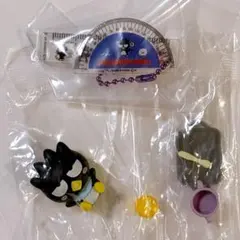 【新品未開封】バッドばつ丸　ベビールームコレクション、定規＆分度器キーホルダー