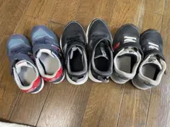 ニューバランスキッズ　18cm×2、18.5cm×1の計3足セット　スニーカー