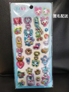 ぷくキラチャームステッカー　まじかるみゅーちゃん