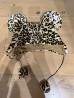 ディズニー ヒョウ柄 ファンキャップ