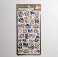 正規品◼️クーリア ボンボンドロップシール 和柄 新作 柴犬ほっこり