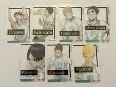 ハイキュー　ファンパーク　箔押しクリアカード　青葉城西　2/2