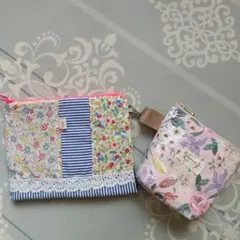 《訳あり》ハンドメイド＊ポーチセット 最終値下げ