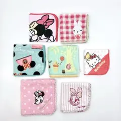 ハンカチ　まとめ売り　ミニー　ディズニー　プーさん　キティ　キャラクター　女の子