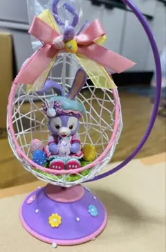 【新品未使用】香港ディズニー　イースター　ステラルー　置物