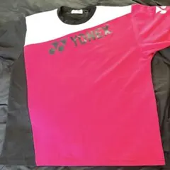 YONEX バドミントンシャツ Lサイズ ピンク