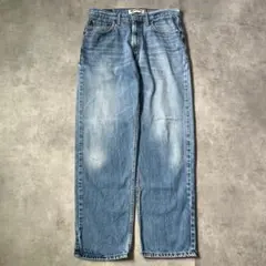 リーバイス550 Levis W34 ブルーデニム 青 00s ヒゲ 17505