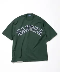 NAUTICA ノーティカ トゥヘヴィー アーチロゴ　Tシャツ 半袖 Lサイズ
