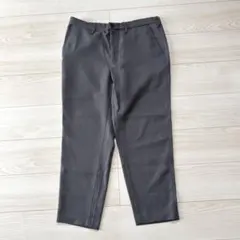 ジーユー GU ウールライクイージーアンクルパンツ 321-320311 グレー