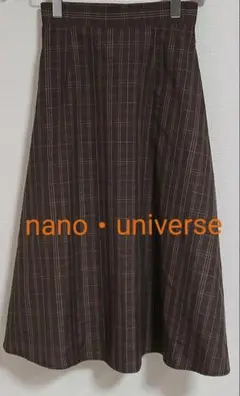 新品8,030円 nano・universeプリーツスカート