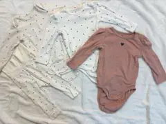 ロンパース H&M ハート セット