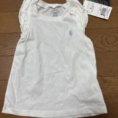 新品タグ付き　POLO RALPH LAUREN フリルTシャツ 2/2T
