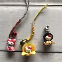 ご当地キティ ストラップ 3個セット