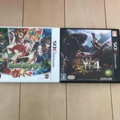 3DSソフト2本セット（モンスト・モンハン）