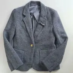 極美品　グリーンレーベルリラクシング　ウール　テーラードジャケット　金ボタン