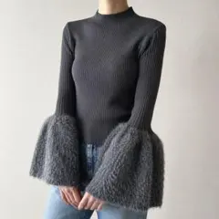 CFCL POTTERY LUXE LONG BELL SLEEVE TOP 1のサムネイル