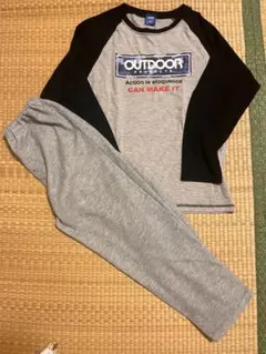 OUTDOOR PRODUCTS キッズ パジャマ 上下セット 150