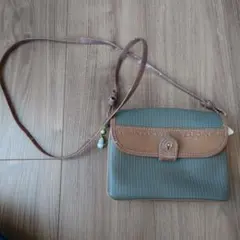 Charles Jourdan ショルダーバッグ グリーン/ブラウン