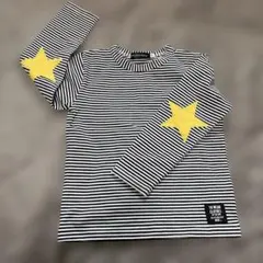 BeBe ストライプ 長袖カットソー