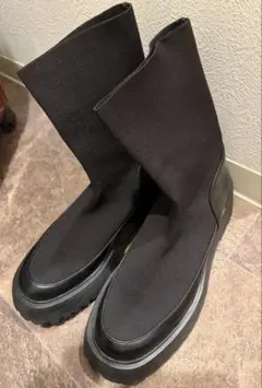 LE TALON ブラックブーツのサムネイル