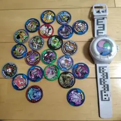 妖怪ウォッチ　時計と メダルセット