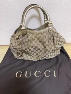 保存袋 直営店カード付】GUCCI グッチ スーキー GGハンドバッグ - メルカリ